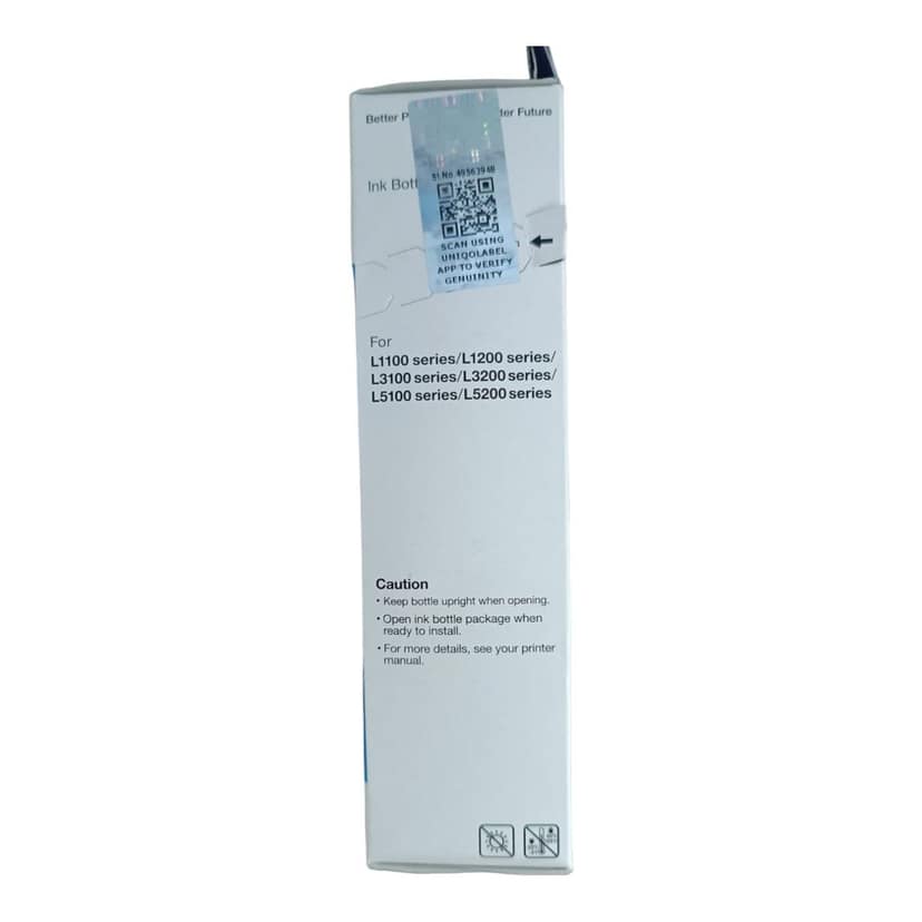 Epson 003 Cyan Ink Bottle 65 ml for EcoTank L1100 series / L1200 series / L3100 series / L3200 series / L5100 series / 5200 series printer view 3