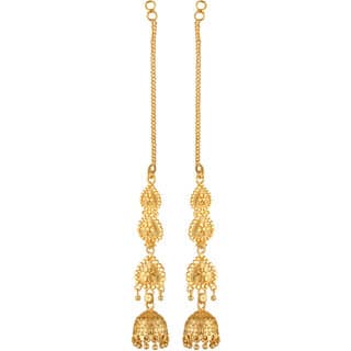 Vivastri Elegant Twinkling Beautiful Kaanchain jhumki Earring for Women and Girls [VIVA2714ERG]