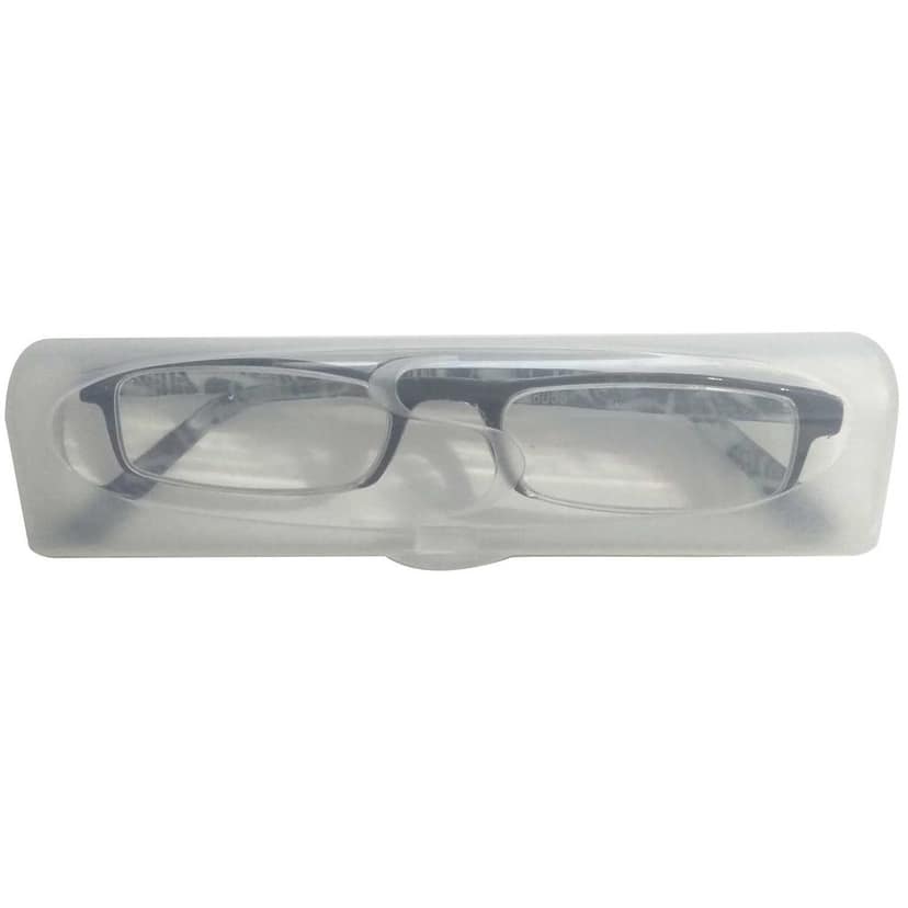 Hrinkar Rectangle Full Rim Portable +1.00 Reading Glasses For Men And Women (Blue Frame, +1.00, Near Vision) - HRD05 view 6