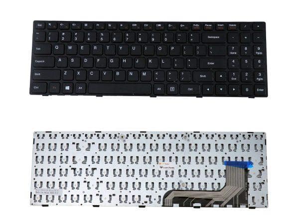 Lenovo Laptop Keyboard Replacement for Ideapad 100-15 (Side Cable) view 2