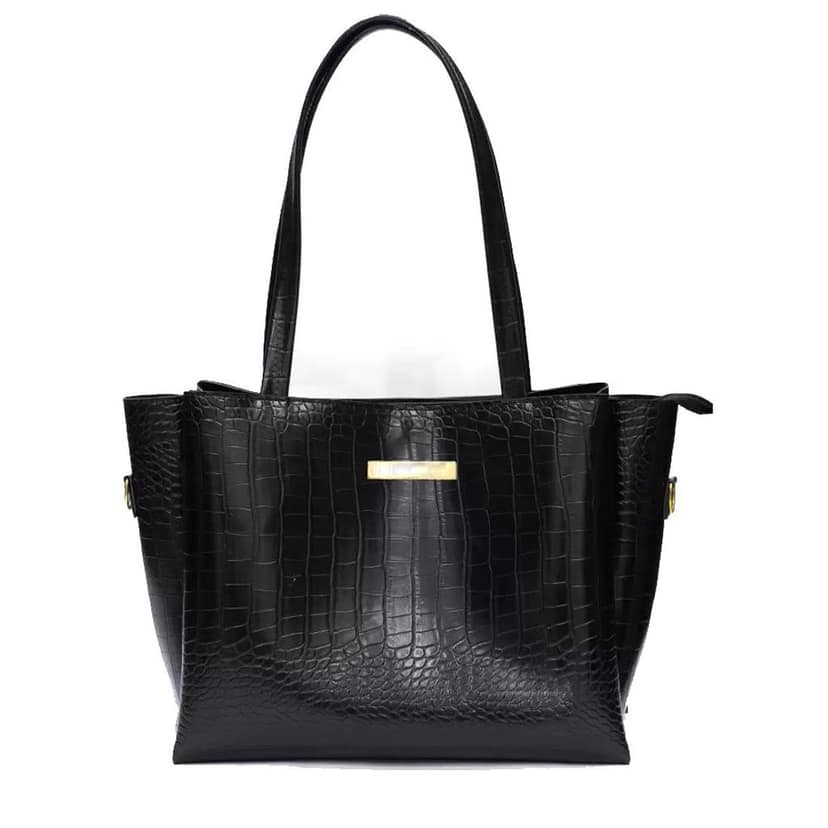 Unleash Fierce Elegance with Croco bag view 4