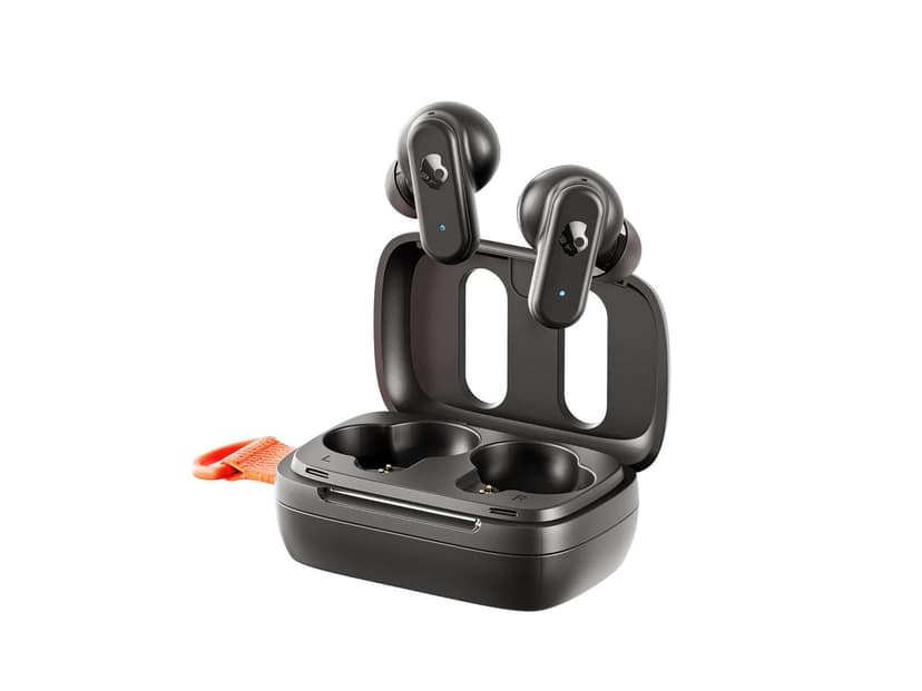 Skullcandy Dime 3 True Wireless Earbuds, Multipoint Bluetooth Pairing, 20-Hour Battery Life, Built-in Mic, Auto Connect, Compatible with iPhone - True Black