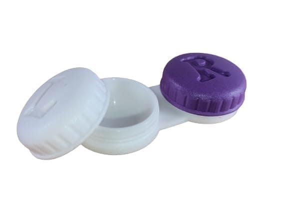Md Multi Color New Contact Lens Case (Pack Of 50 Cases) (Plastic, Travel Accessories, Multicolor) view 2