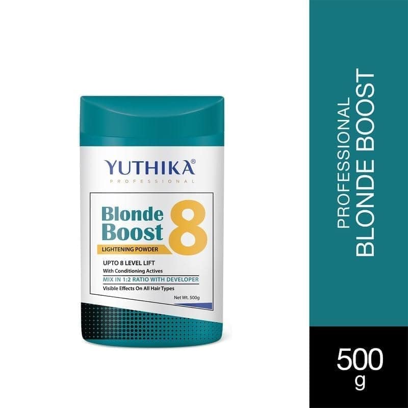 Yuthika Professional Blonder Powder for Hair 500g Multi Techniques Hair Lightning Powder, Pristine Blonde Radiance view 3