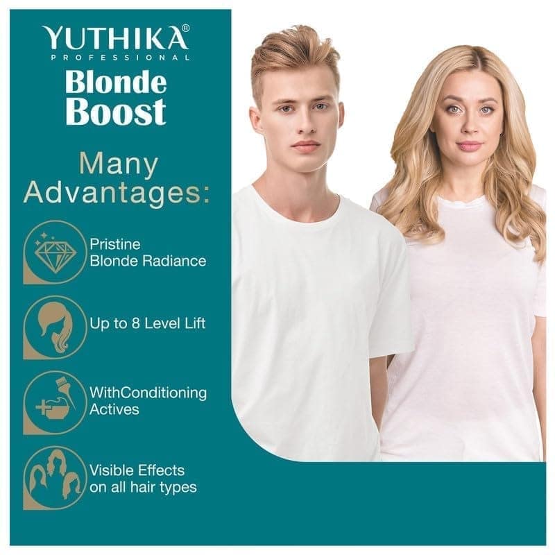 Yuthika Professional Blonder Powder for Hair 500g Multi Techniques Hair Lightning Powder, Pristine Blonde Radiance view 4