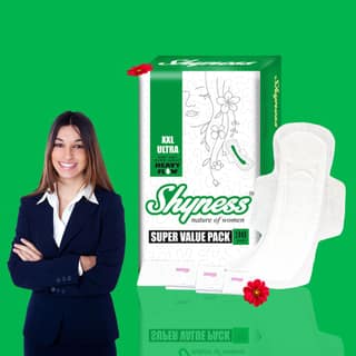 Shyness's Ultra XXL Heavy Flow Overnight Protection Pads for Ultimate Comfort & Leak Prevention - 36- Pads Combo Pack (pack of 2)