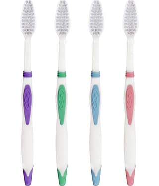 aquawhite Sensitive Bristles Ultra Soft Toothbrush Pack of 4