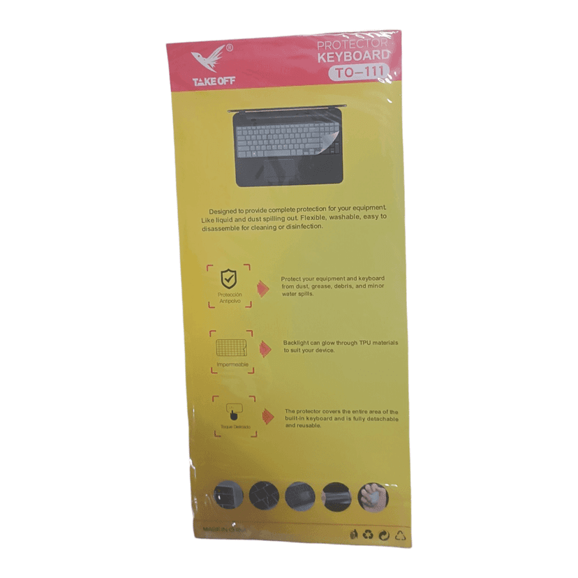 Keep Typing Smoothly: Dustproof & Spill proof Keyboard Protection for 15.6 inch Laptops | 15.6 Inch Keyboard Cover view 3