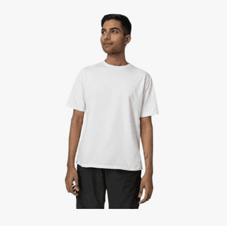 White Oversized T-Shirt for Men - Soft and Breathable Cotton Blend - Perfect for Casual Wear