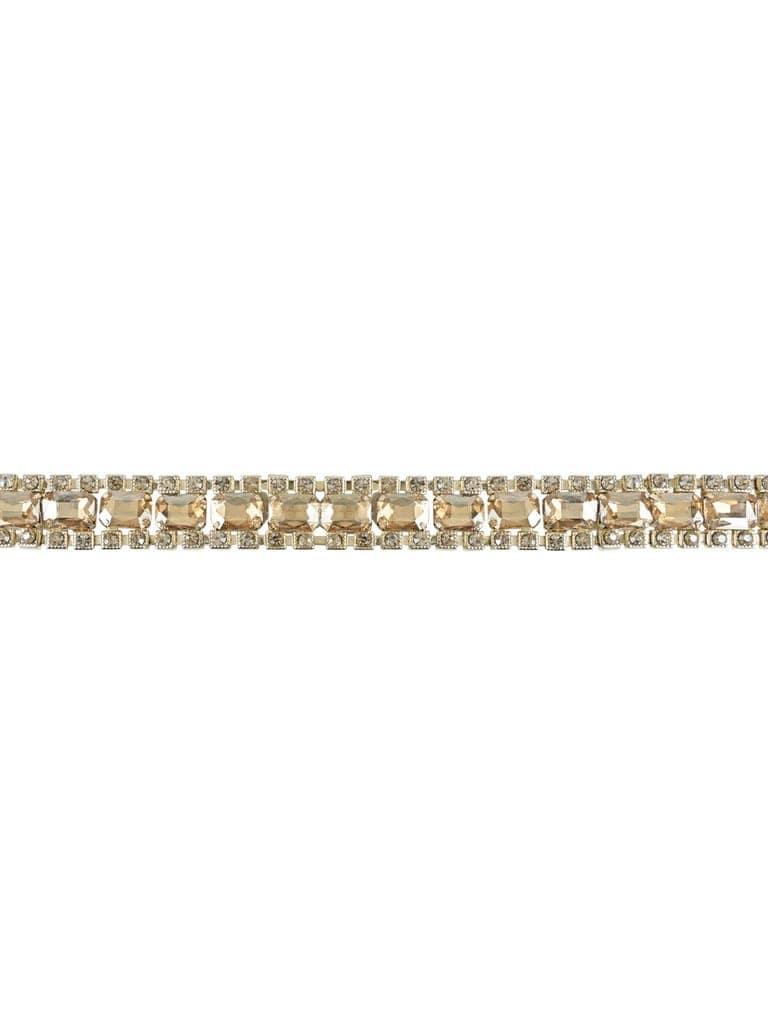 Gold stone studded belt view 2