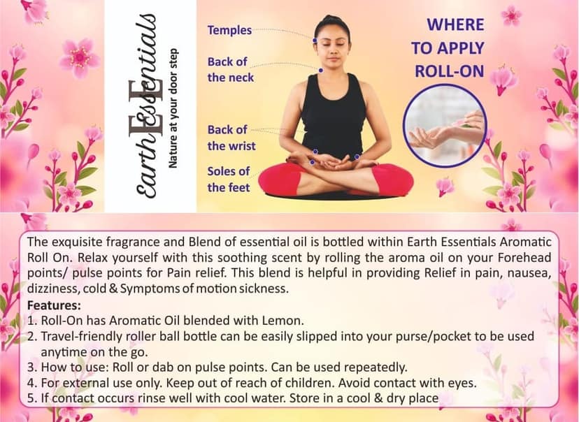Aromatherapy Roll On Sleep Aid , Energy & Stress Away view 5