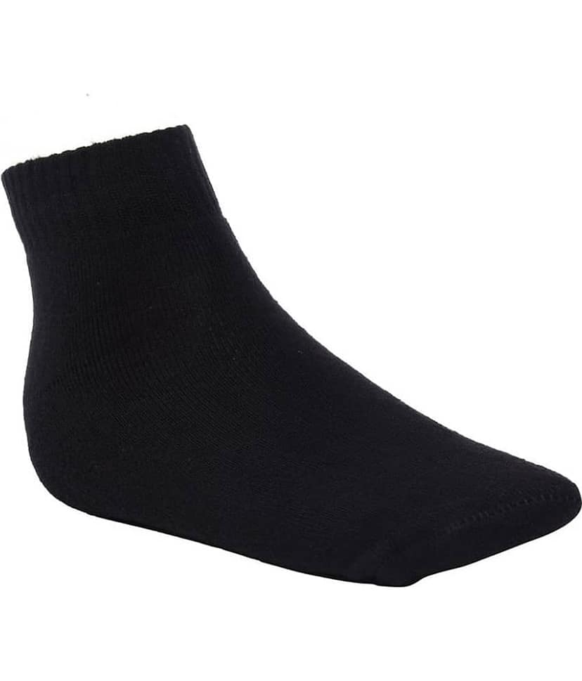 Tahiro Black Formal Ankle Length Socks view 2