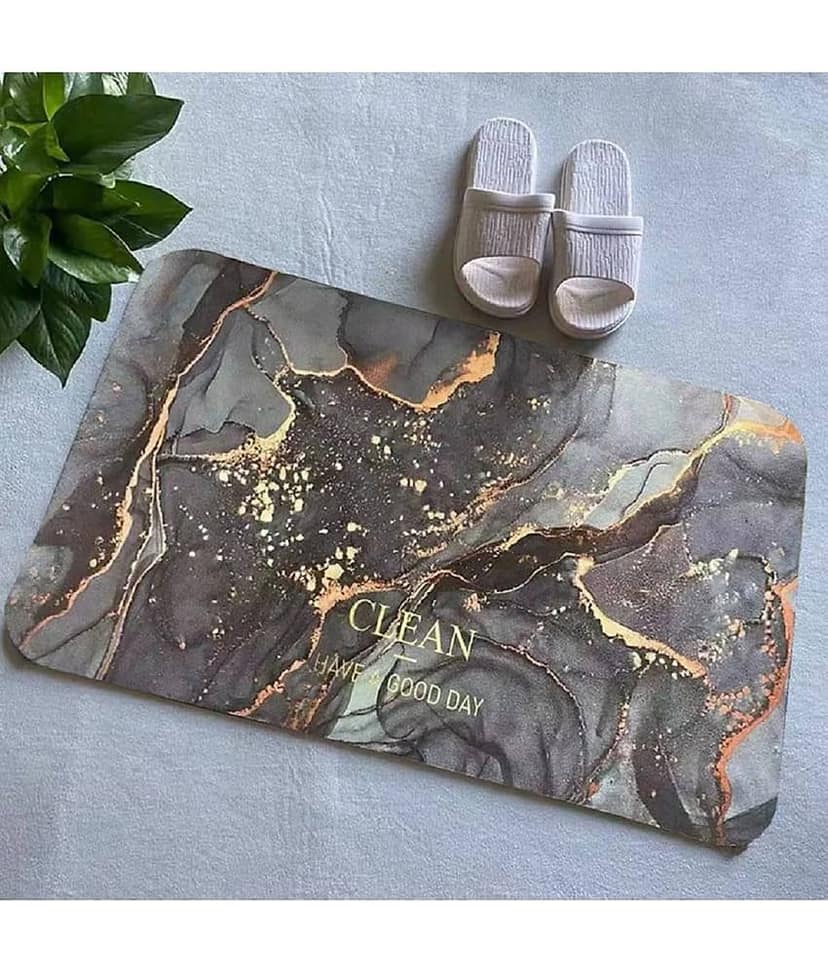 RAMDEV ENTERPRISE Rubber Bath Mat 40x60 cm ( Pack of 1 ) - Multicolor