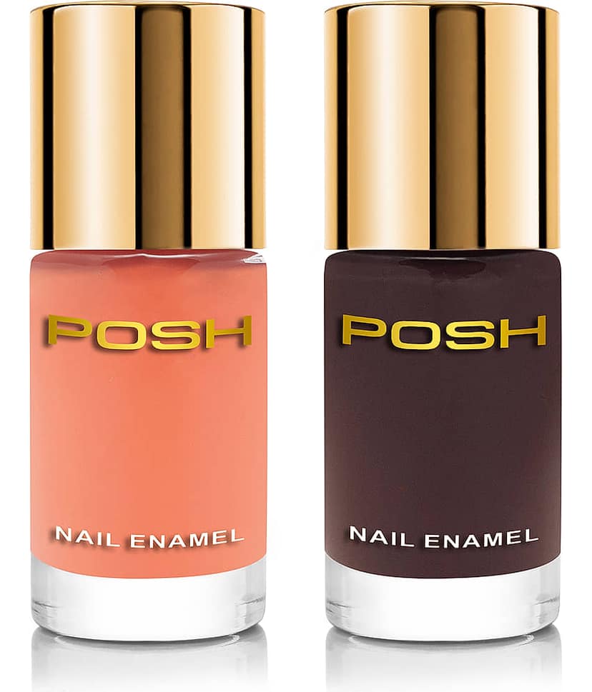Posh Nail Polish Multi Glossy Pack of 2 9 mL