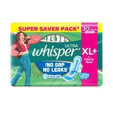 WHISPER NO GAP NO LEAKS XL 30PADS
