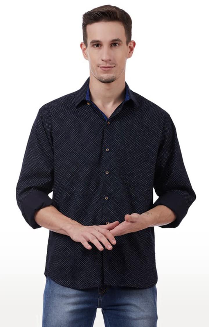 Tahvo Men Blue Shirt