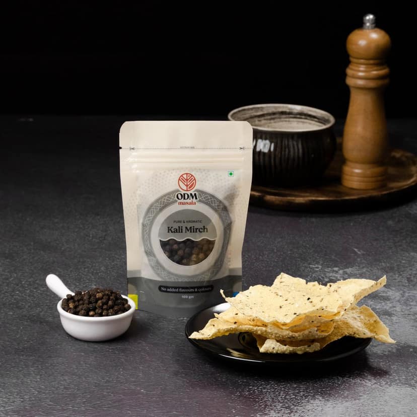 ODM Masala Black Pepper Whole (Kali Mirch Sabut) - Bold Peppercorns view 3