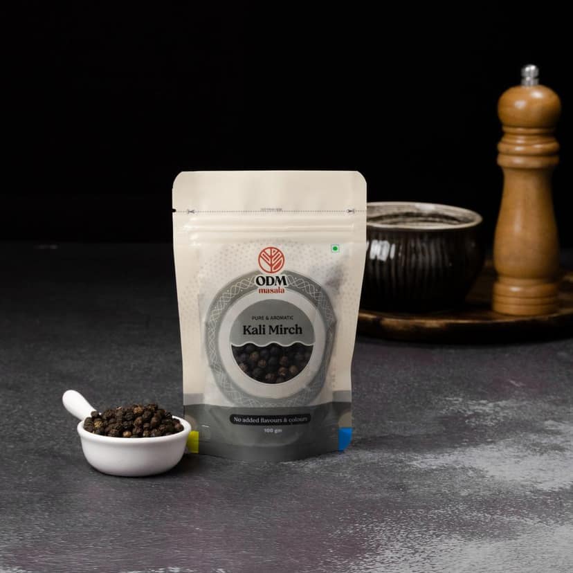 ODM Masala Black Pepper Whole (Kali Mirch Sabut) - Bold Peppercorns view 4