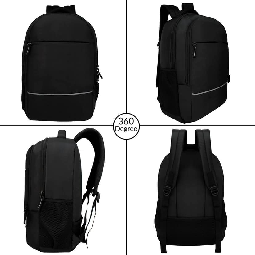 LOOKMUSTER Laptop Backpack/?Office Bag with Laptop Paded/Collage Bag For Boy's&Girls __ Color-Grey view 5
