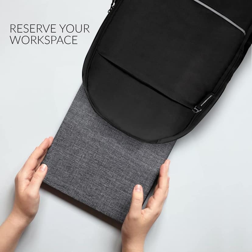 LOOKMUSTER Laptop Backpack/?Office Bag with Laptop Paded/Collage Bag For Boy's&Girls __ Color-Grey view 7