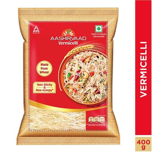 Aashirvaad Vermicelli - Made From Wheat, Non-sticky, Non-lumpy, 400 g