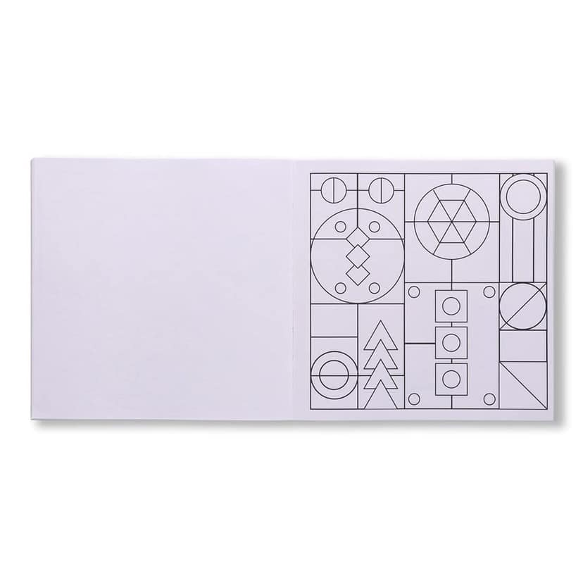 Navneet Geometric Pattern Colouring Book for Beginners and Adults [Perfect Paperback] Navneet Education Limited view 5