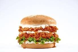 Cheese Chicken Shawarma Burger