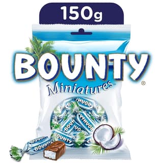 Bounty Miniature Milk Chocolate, 170Gm