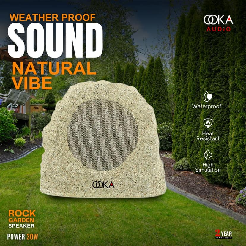 Ooka AUDiO Rock Garden Speaker view 3