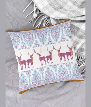 Houzzcode Single Peach Pillow Cover