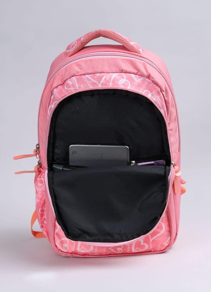 PB Pearlbags Polyester Water Resistant Casual Backpack With Laptop Sleeve For School,college & Office For Boys and Girls,Men & Women view 3