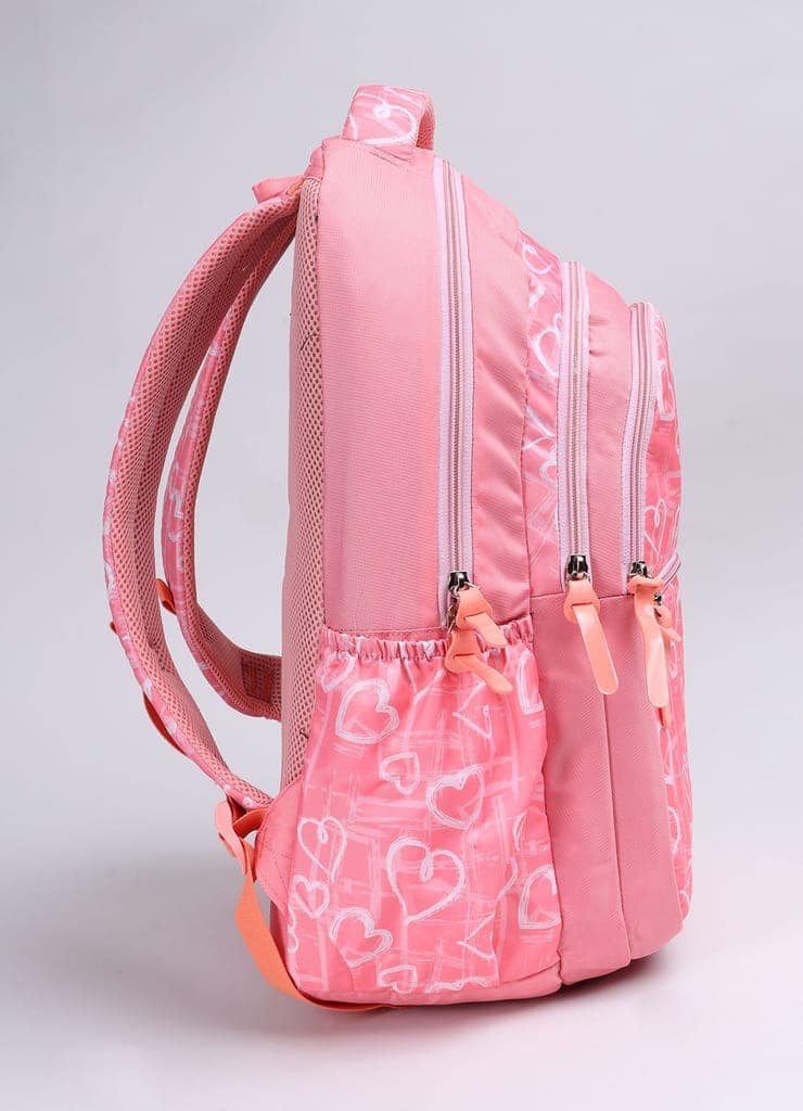 PB Pearlbags Polyester Water Resistant Casual Backpack With Laptop Sleeve For School,college & Office For Boys and Girls,Men & Women view 5