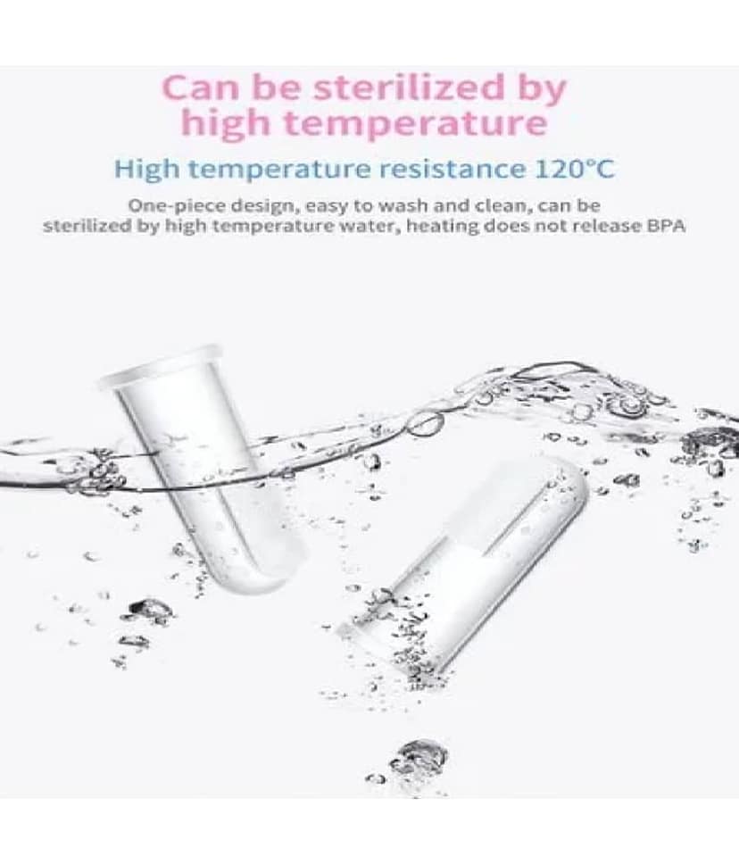 Qin Pin White Silicone Baby Toothbrush ( 1 pcs ) view 2