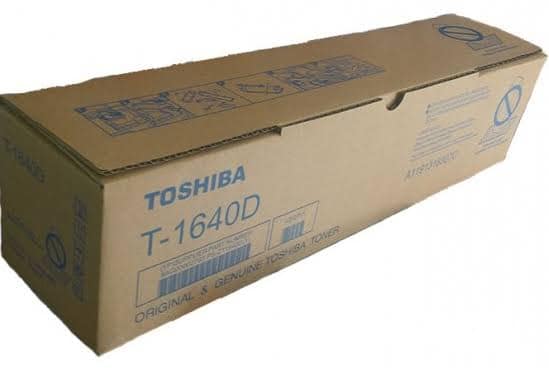 Toshiba T1640d Toner Cartridge, Black view 3