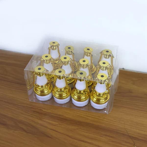 Decorative Vintage Lantern Style Flameless LED Candles (12 Pcs) view 2