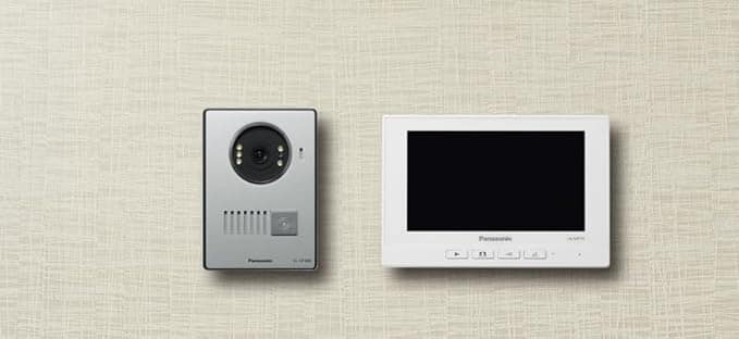Panasonic VL-SA70SX Video Intercom System | Home & Office | Sensor Integration | Color Night Vision | Picture Recording Feature | Video Recording with additional SD Card | Includes Room Monitor (VL-VA500SX) & Door Station (VL-VA500SX) view 3