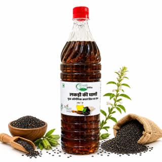 Tulsi Organic Cold Pressed Black Sesame Oil-1 Litre