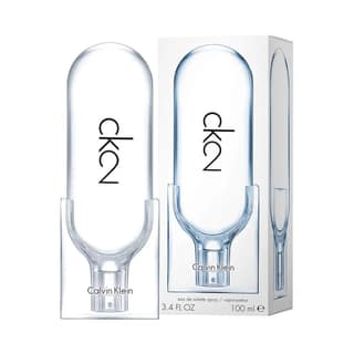 Calvin Klein CK2 Eau De Toilette 100ml New Modern Fresh Woody Aromatic Long Lasting Unisex Designer Perfume