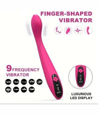 Vibrations Hd Lcd Massager Portable Manual Massager