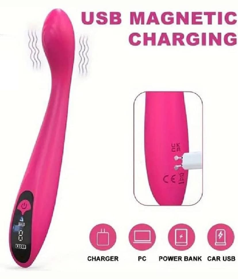 Vibrations Hd Lcd Massager Portable Manual Massager view 2