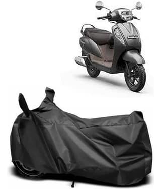 AutoRetail - Bike Body Cover for All Brands ( Pack of 1 ) , Black