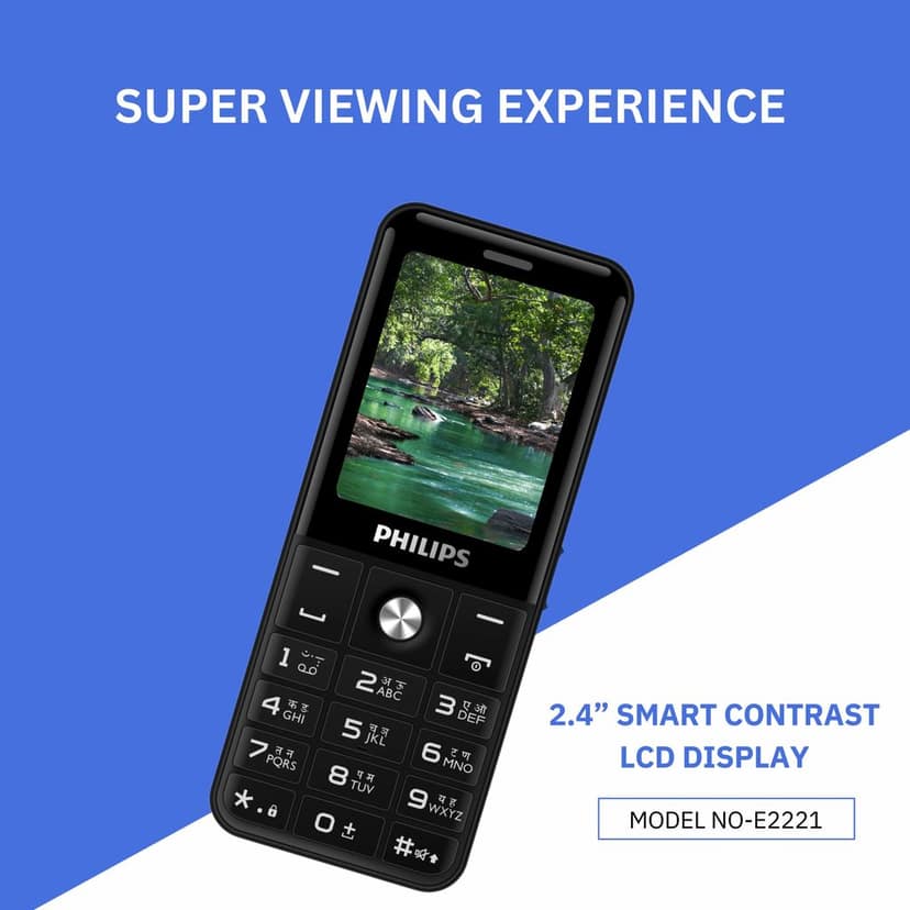 Philips E2221 Keypad Mobile Phone view 9