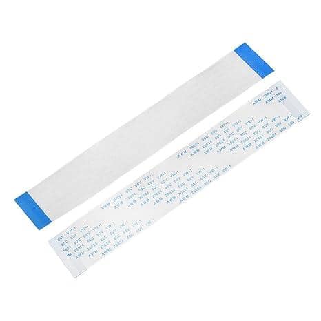 50 Pin 1mm Pitch 200mm Same Side Connection FFC Ribbon Flexible Flat Cable view 2