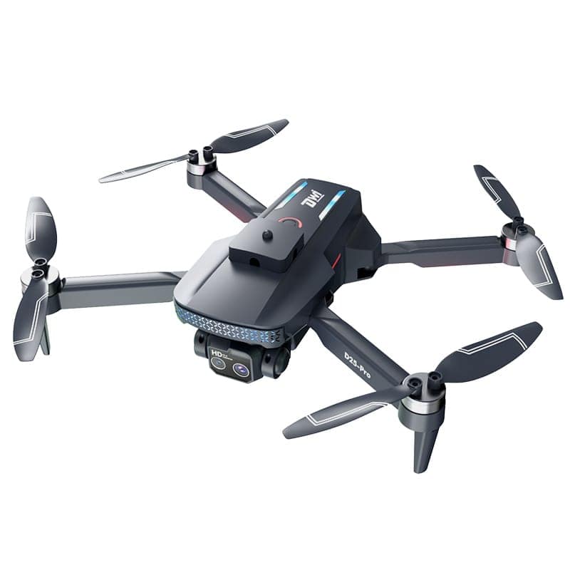 D25 Pro HD Camera Drone with Dual Camera, Optical Flow Position Hold, Gesture Control, One Key Return, Foldable RC Quadcopter Toy Drone for Kids & Beginners view 2