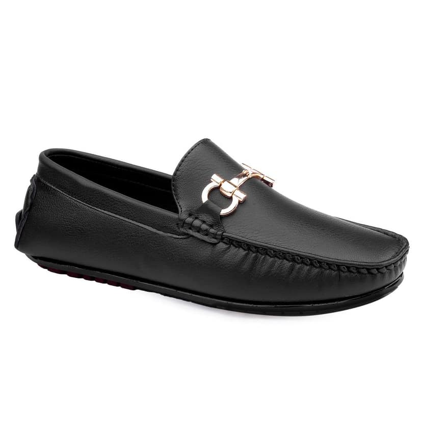 New Latest Men's Faux Leather Slip-on Loafers view 4