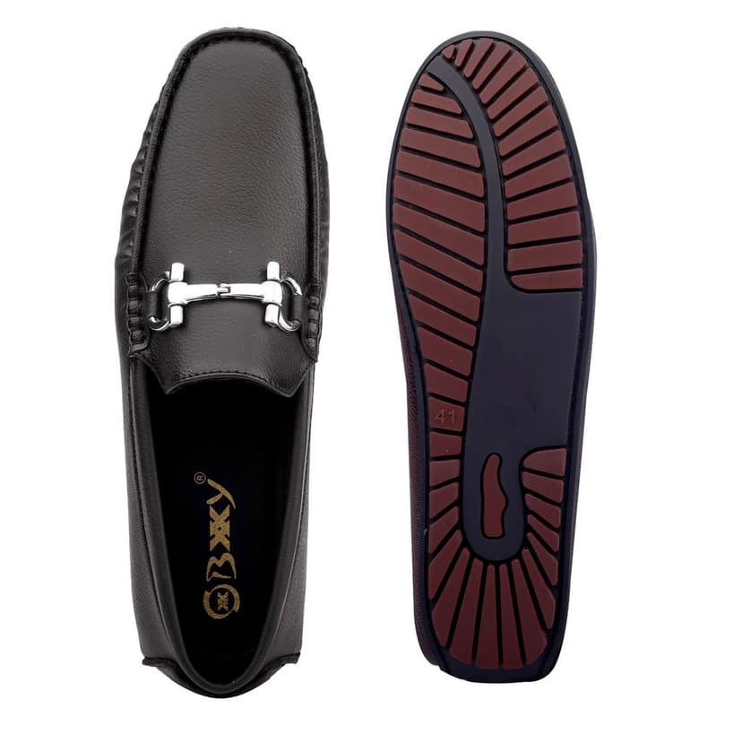 New Latest Men's Faux Leather Slip-on Loafers view 7