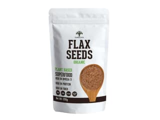 Raw Unroasted Flax Seeds for Weight Loss Management | Rich in Omega-3 Fatty acids, Protein, Fibers and Minerals | Diet Snack - 500 Unit