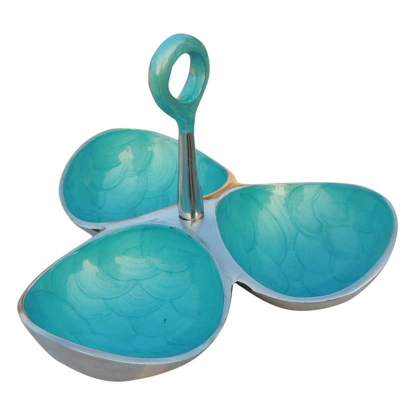 Aluminium Decorative Three Pot Tray (AMAS3070 B) view 4