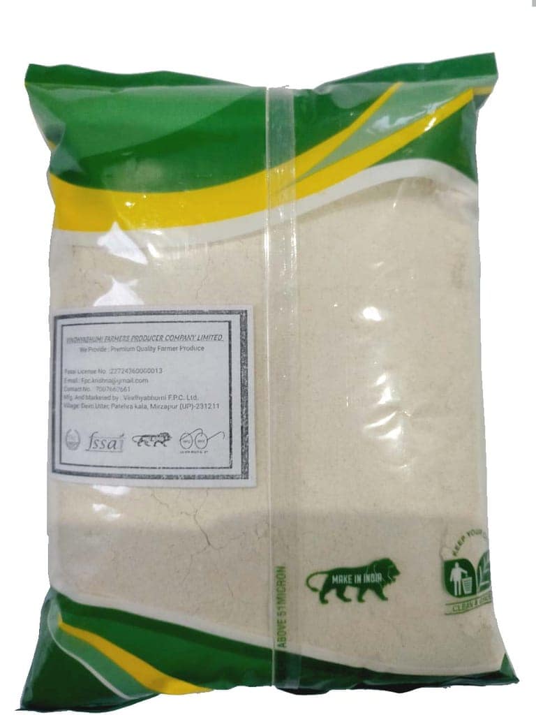100% Pure Chakki Fresh Whole Wheat Flour | 1kg | Vindhyabhumi Farmers Produce view 2