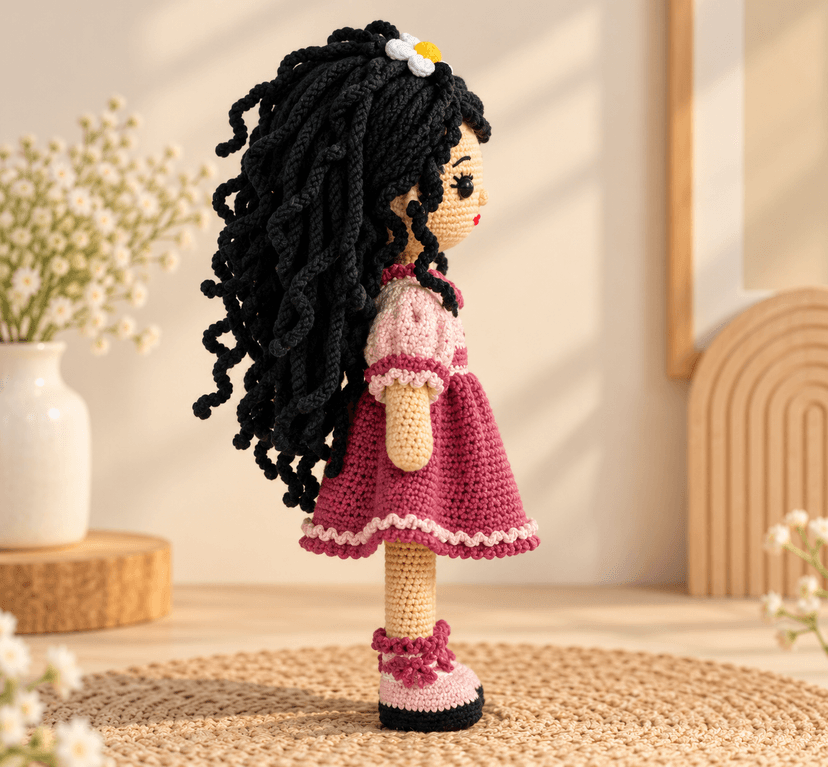 Handmade Decorative Doll for Kids, Home Decor and Gifting view 2